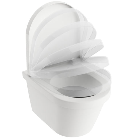Ravak Chrome WC ülőke, fehér