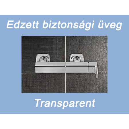 Ravak BLPSZ 80 fix oldalfal krómhatású + transparent