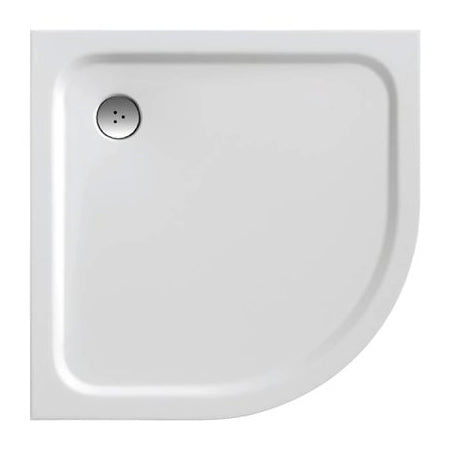 Ravak Elipso Pro zuhanytálca Chrome 80x80 fehér