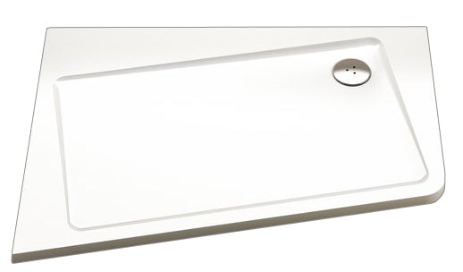Ravak Asymetric Pro 10° zuhanytálca 120x90 bal fehér