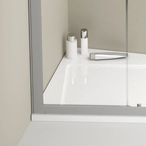 Ravak Asymetric Pro 10° zuhanytálca 120x90 bal fehér