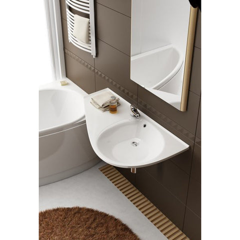 Ravak Avocado Comfort mosdó 95x53 balos nyílással