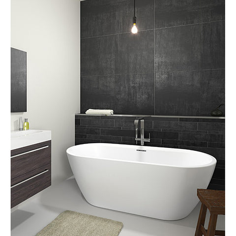 Riho Inspire fürdőkád 180x80 cm kádlábbal, le- és túlfolyóval (BD0200500000000)