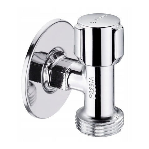 SCHELL Mosógép, készülékcsatlakozó szelep, helytakarékos kivitel 1/2"-3/4"