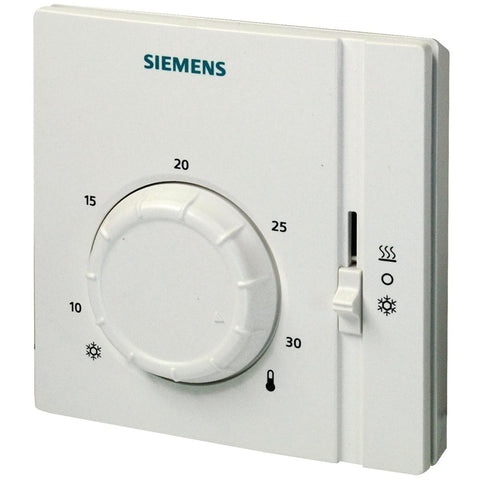 Termosztát SIEMENS RAA41 helyiségtermosztát hűtés/fűtés átkapcsolóval, AC24...250V