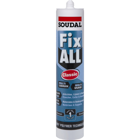 Soudal polymer rag. Fix-All Flexi fehér