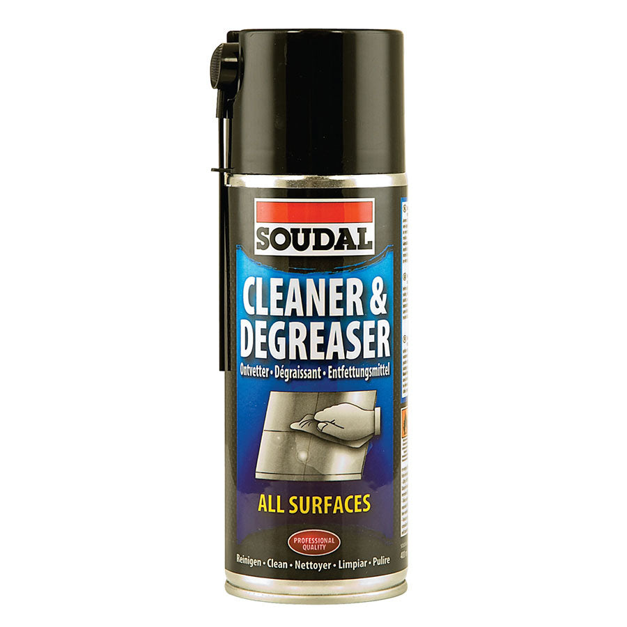 Soudal Tisztító spray 400 ml rag./töm. előtti felületre