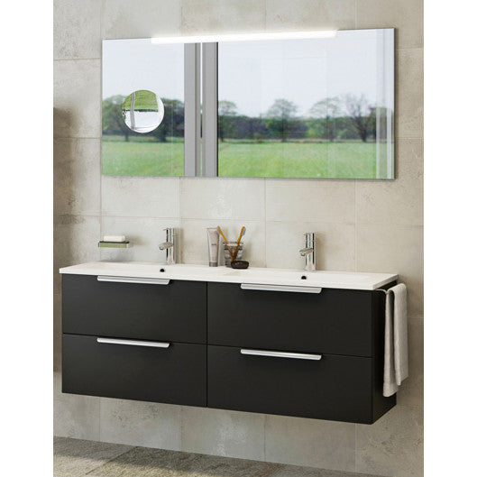 Tboss Dana 120 alsószekrény, 2 mosdó, 4 fiók, 2 csaplyuk (120 2M/2CS)