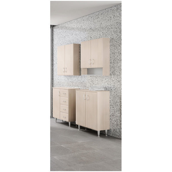 Tboss Classic kiegészítő szekrény, 2 ajtós, nyitott, fali (F60P)