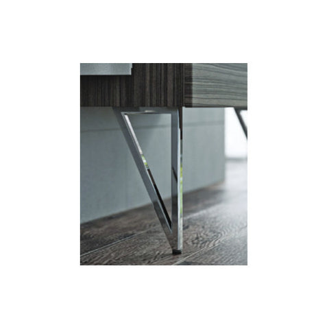 Tboss láb sarok, 32cm, fekete (pár)