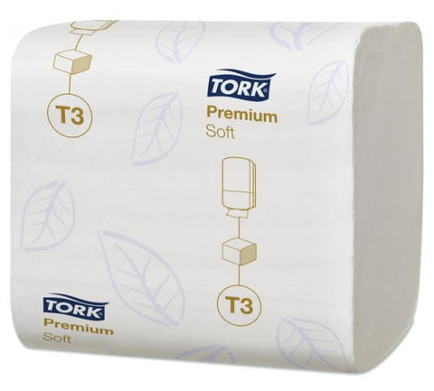 Tork toalettpapír Soft Folded, T3, fehér