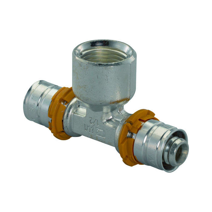 Uponor pressz  fém T-idom 25-3/4"-25 BM (kifutó, helyette: 1070599)