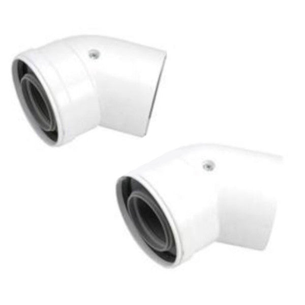 VAILLANT 60/100 ALU könyök 45° (2db)