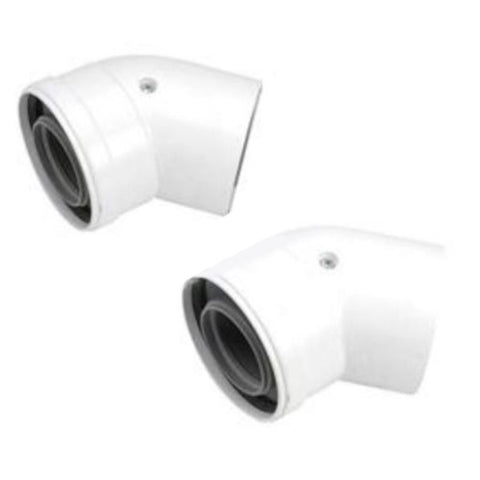 VAILLANT 60/100 ALU könyök 45° (2db)