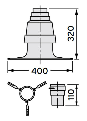 VAILLANT 80 PP flexibilis alapszett