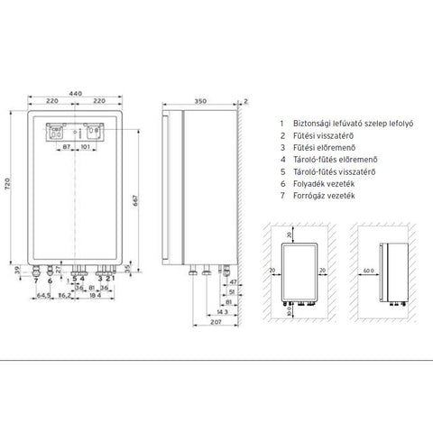 Vaillant aroTHERM Split VWL 77/5 IS  7KW fali beltéri egység