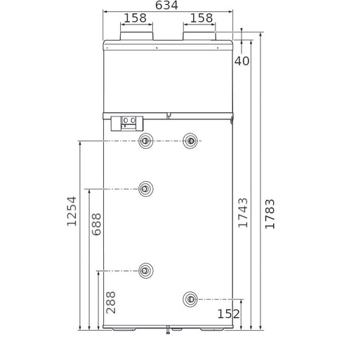 VAILLANT aroSTOR VWL BM 270/5 HMV hőszivattyú