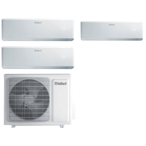 Vaillant climaVAIR oldalfali légkondicionáló VAM5-072W3O7, multi 7 kW (1x2+2x2,5 kW)