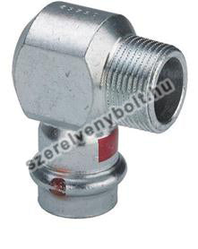 VIEGA acél Prestabo könyök sar KM 15x1/2"