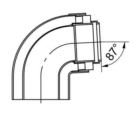 Viessmann 60/100 PPs AZ-ív 90°
