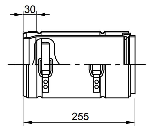 Viessmann 60/100 PPs AZ-tolókarmantyú