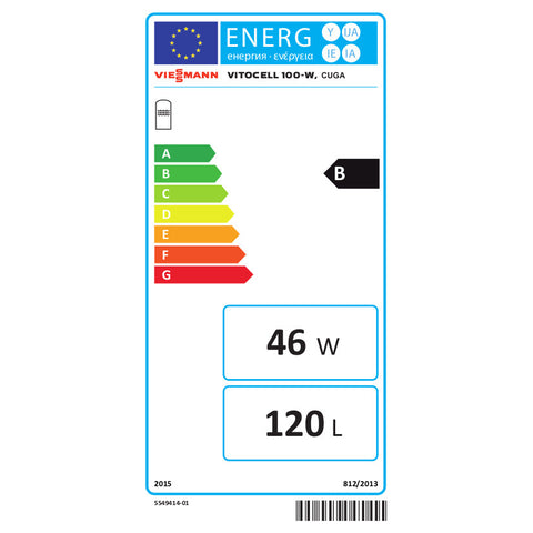 Viessmann Tároló 120l Vitocell 100-W CUGA (Z018459) 7725690
