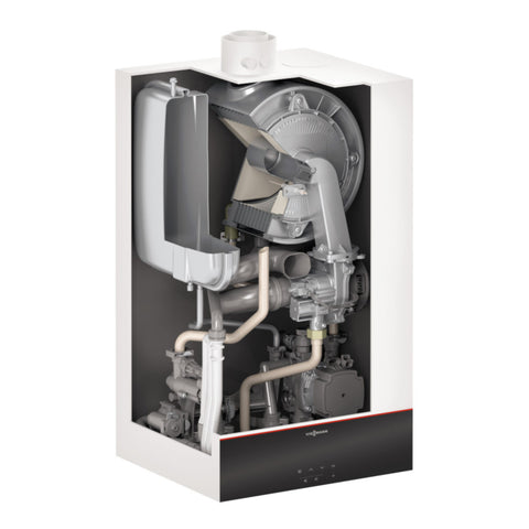 Viessmann Vitodens 100-W 19 kondenzációs gázkazán, fűtő, egyedi kiv. 19kW