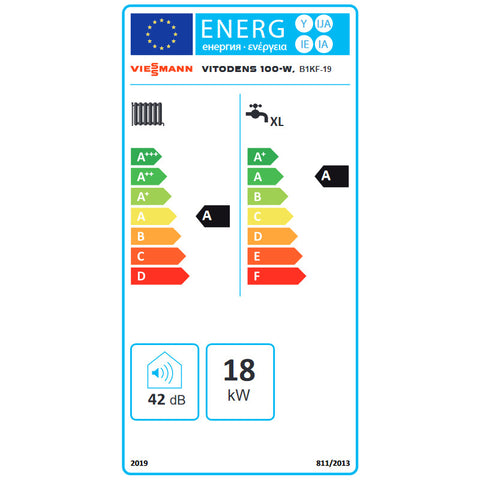 Viessmann Vitodens 100-W 19 kondenzációs gázkazán, kombi, egyedi kiv. 19Kw