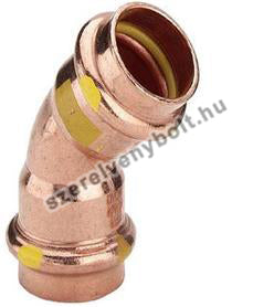 VIEGA Profipress G ív BB 54mm 45° - gázra