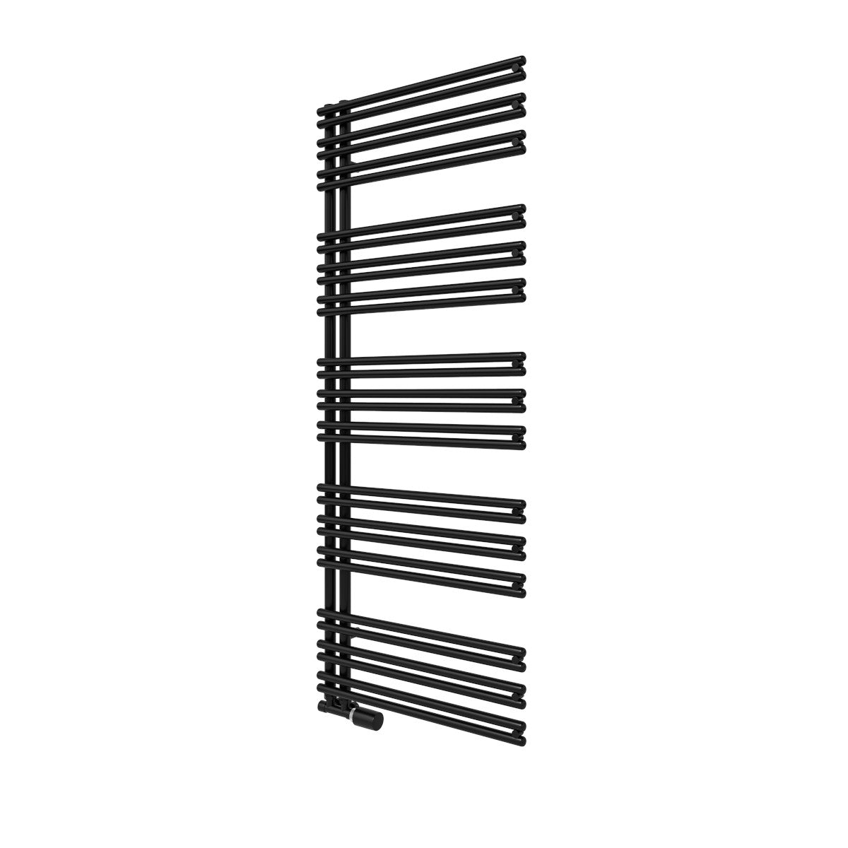Vogel&Noot Figuresse Gate 500x1194 matt mélyfekete radiátor (FHZA011905000N0S0029)