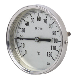 Hőmérő 63-as 0-120°C 150mm WATTS