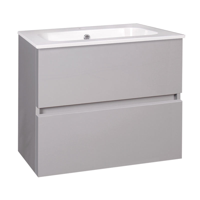 Wellis Elois Grey 60 2 fiókos mosdószekrény (59x45x55)