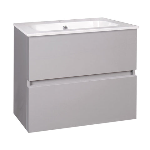 Wellis Elois Grey 60 2 fiókos mosdószekrény (59x45x55)