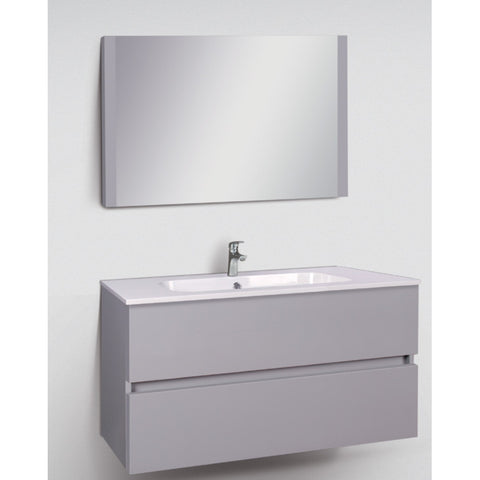 Wellis Elois Grey 80 2 fiókos mosdószekrény (79x45x55)