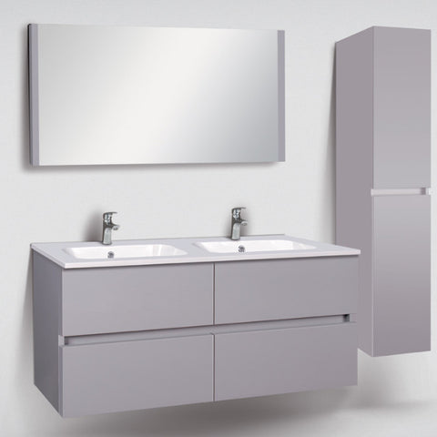 Wellis Elois Grey 120 dupla mosdó (120x46x1,5/17,3)