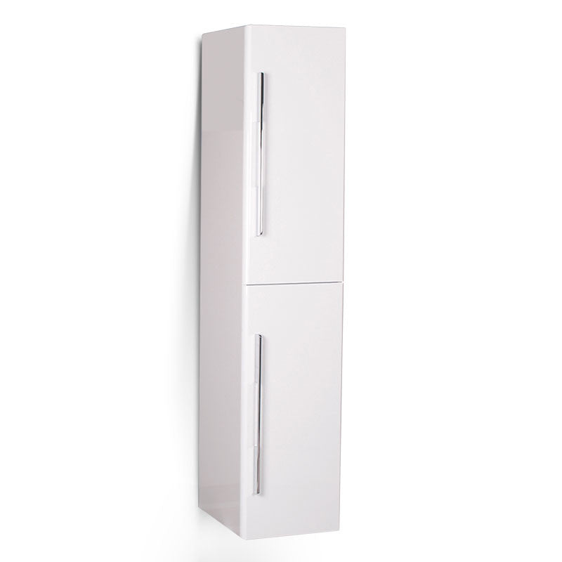 Wellis Nina függesztett magas szekrény (35x30x140) forgatható, fehér