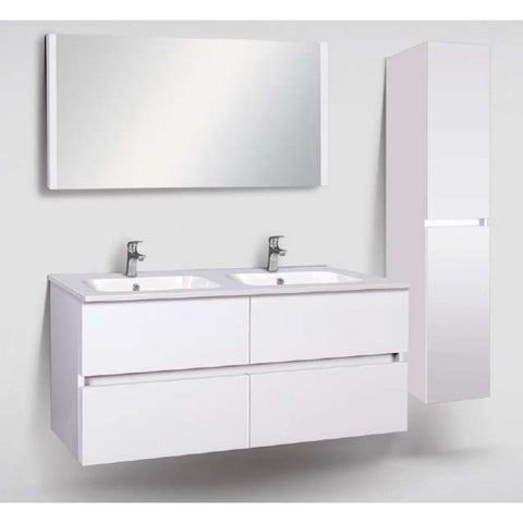 Wellis Elois White 120 4 fiókos mosdószekrény (119x45x55)