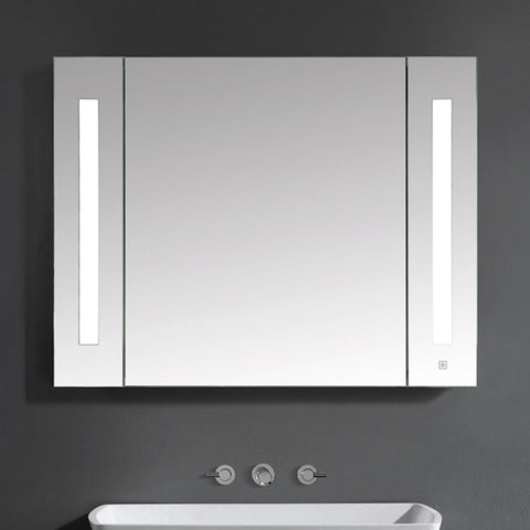 Wellis Canaria tükrös szekrény, LED világítással (80x12x70)