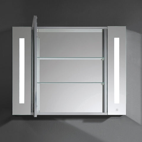 Wellis Canaria tükrös szekrény, LED világítással (80x12x70)