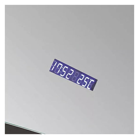Wellis Rodos tükör, LED világítással, kijelzővel (120x4x70)