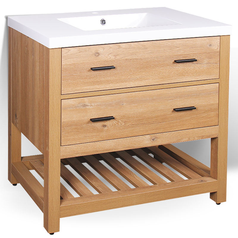 Wellis Soria 2 fiókos mosdószekrény, alsó polccal (89x45x80)