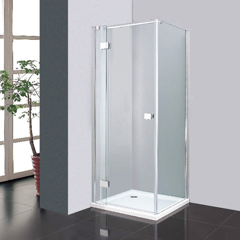 Wellis Clyde 90 egy nyílóajtós szögletes kabin Easy Cleannel (90x90x200)