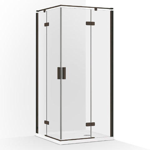 Wellis Murano két nyílóajtós szögletes kabin Easy Cleannel (90x90x195)