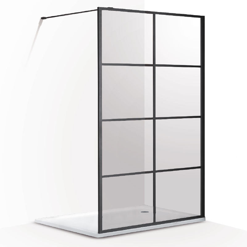 Wellis Tino walk-in zuhanyfal Easy Cleannel (120x195)