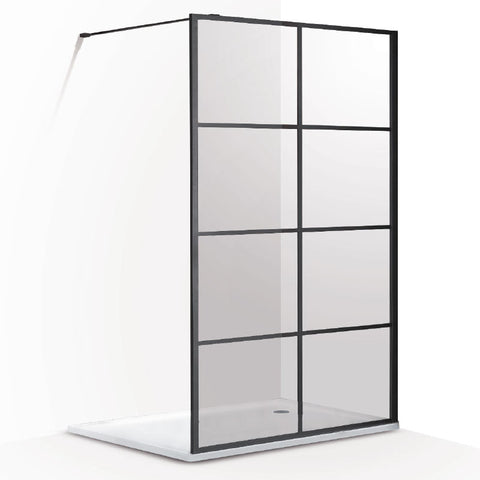 Wellis Tino walk-in zuhanyfal Easy Cleannel (120x195)