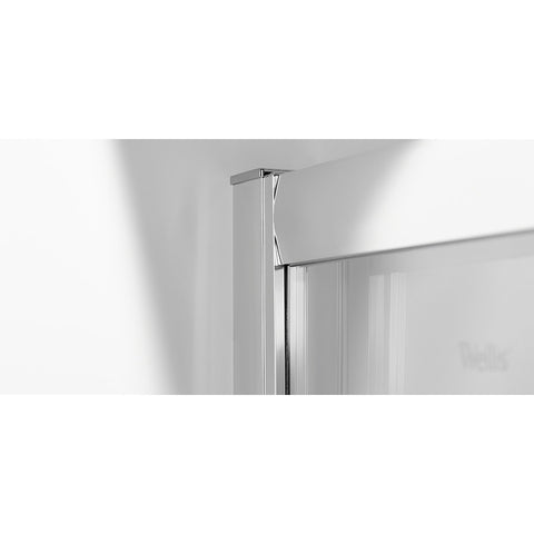 Wellis Apollo 80 két tolóajtós szögl. Kabin Easy Cleannel (80x80x190)