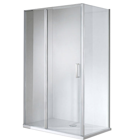 Wellis Triton egy nyílóajtós szögletes kabin Easy Cleannel (120x80x190)