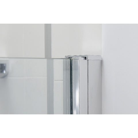 Wellis Pure 110 nyílóajtós zuhanyfal, easy cleannel, 110x190cm