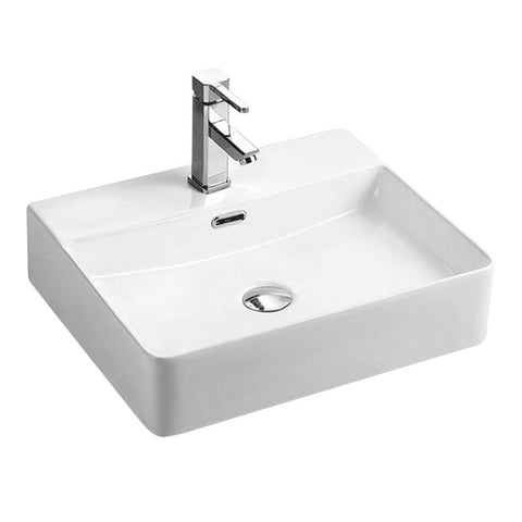 Wellis Lotus pultra építhető porcelán mosdó (50x42,3x12,7)