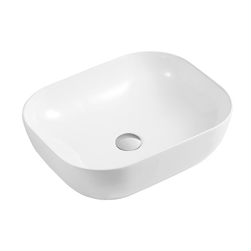 Wellis Daisy pultra építhető porcelán mosdó (49x39,5x15)